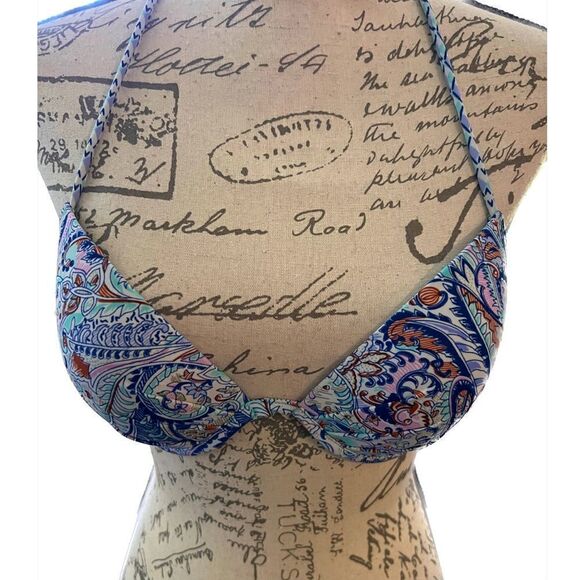 Victoria Secret Triangle Bikini Top 34C - Picture 1 of 9
